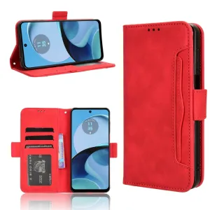 SLOT Peňaženkový obal pre Motorola Moto G14 červený