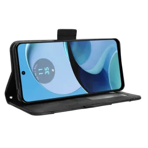 SLOT Peňaženkový obal pre Motorola Moto G14 čierny