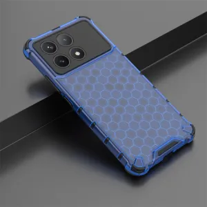 HONEYCOMB Ochranný kryt Xiaomi Poco X6 Pro 5G modrý