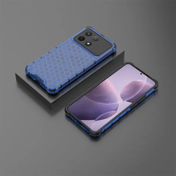 HONEYCOMB Ochranný kryt Xiaomi Poco X6 Pro 5G modrý