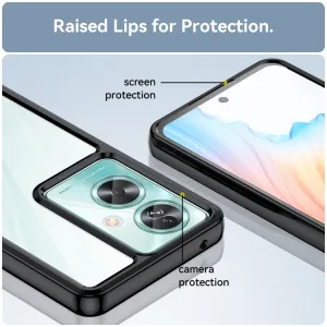 CRYSTAL Ochranný kryt pre Oppo A79 5G čierny