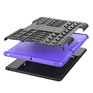 STAND Extra odolný obal Apple iPad 10.2 2021 / 2020 / 2019 fialový