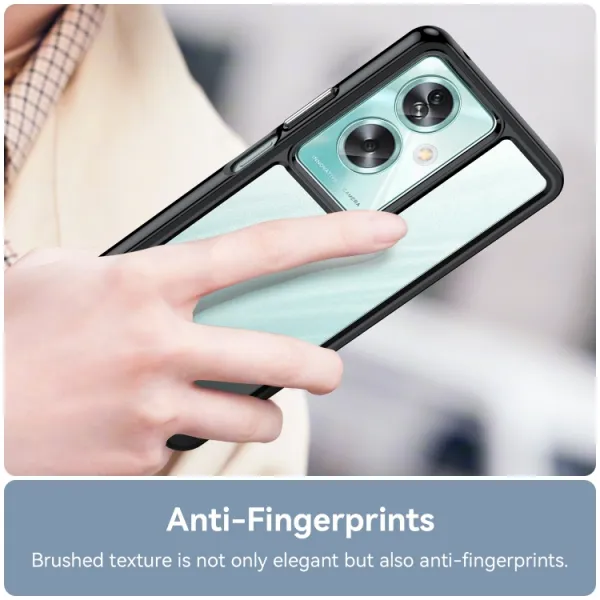 CRYSTAL Ochranný kryt pre Oppo A79 5G čierny
