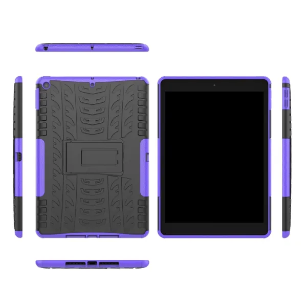 STAND Extra odolný obal Apple iPad 10.2 2021 / 2020 / 2019 fialový