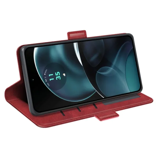 SIDE Peňaženkové puzdro pre Motorola Moto G14 červené