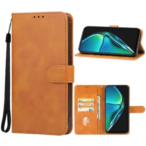 SMOOTH Peňaženkové puzdro pre Infinix Hot 40i hnedé