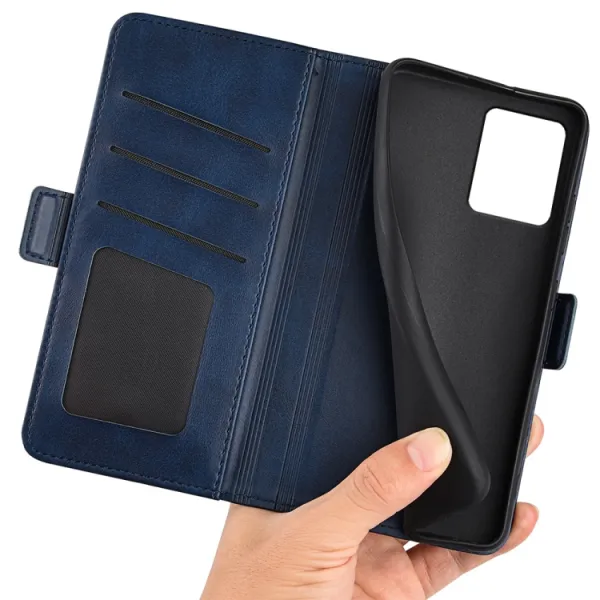 SIDE Peňaženkové puzdro pre Motorola Moto G14 modré