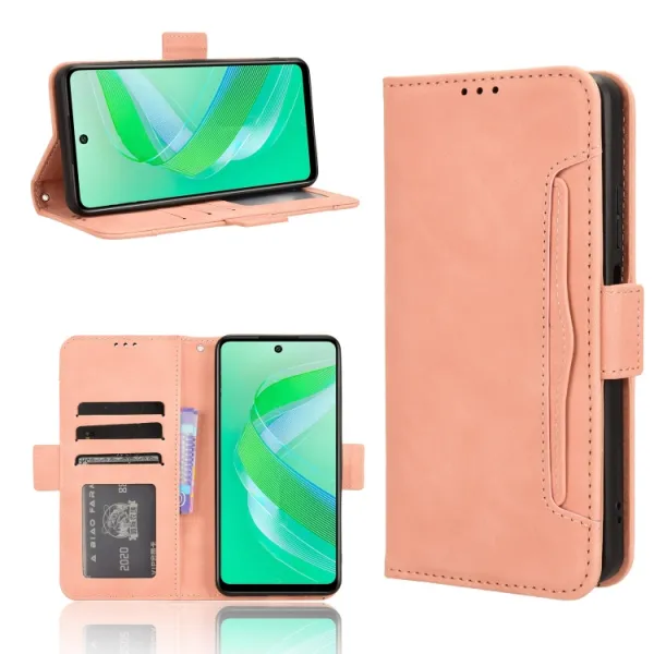 SLOT Peňaženkový obal pre Infinix Smart 8 ružový