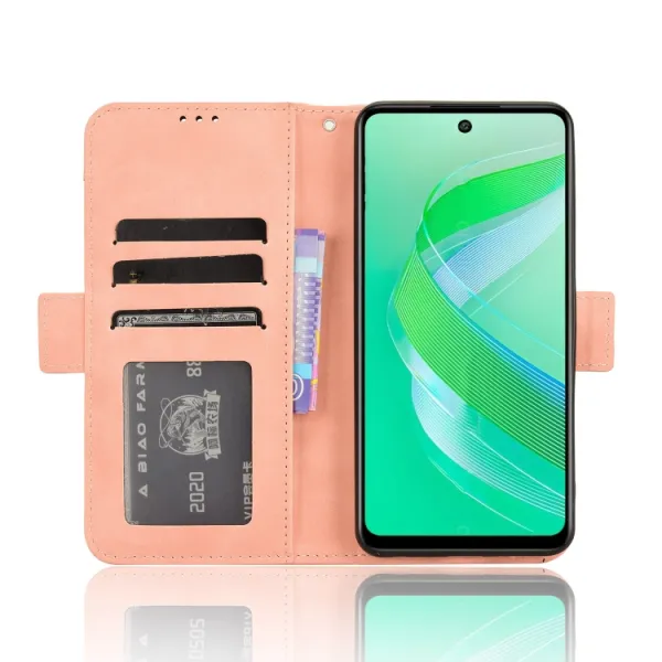 SLOT Peňaženkový obal pre Infinix Smart 8 ružový