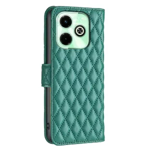 LATTICE Ochranné puzdro pre Infinix Hot 40i zelené