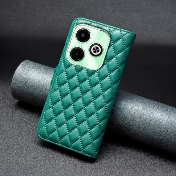 LATTICE Ochranné puzdro pre Infinix Hot 40i zelené