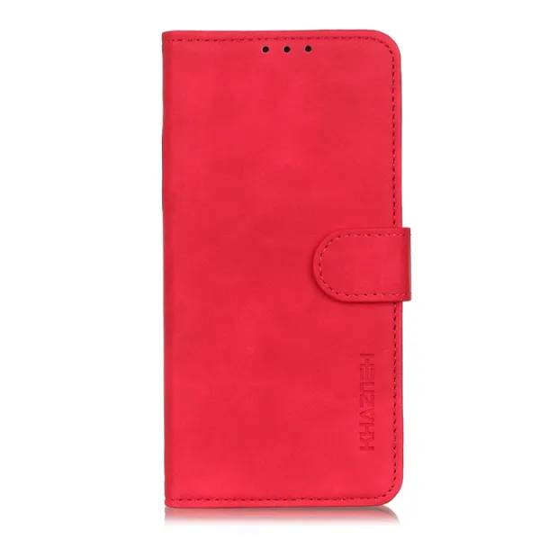 KHAZNEH RETRO Peňaženkové puzdro pre Asus ROG Phone 8 červené