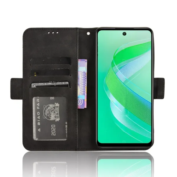 SLOT Peňaženkový obal pre Infinix Smart 8 čierny