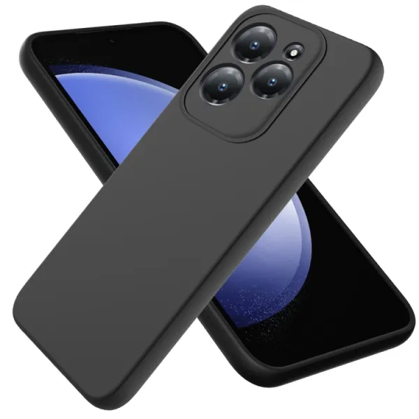 RUBBER Ochranný kryt pre Infinix Hot 40 / Hot 40 Pro čierny
