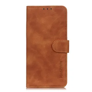 KHAZNEH RETRO Peňaženkové puzdro pre Asus ROG Phone 8 hnedé
