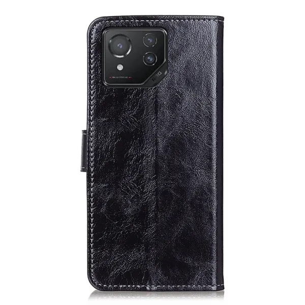 RETRO Peňaženkové puzdro Asus ROG Phone 8 čierne