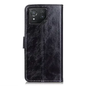 RETRO Peňaženkové puzdro Asus ROG Phone 8 čierne