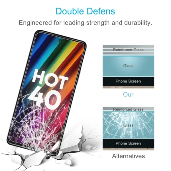 Ochranné sklo pre Infinix Hot 40