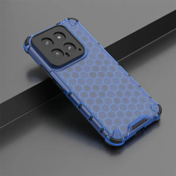 HONEYCOMB Ochranný kryt Xiaomi 14 modrý
