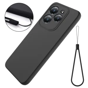 RUBBER Ochranný kryt pre Infinix Hot 40 / Hot 40 Pro čierny