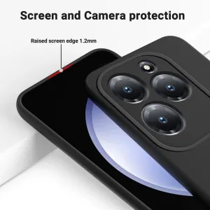 RUBBER Ochranný kryt pre Infinix Hot 40 / Hot 40 Pro čierny