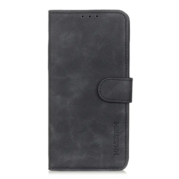 KHAZNEH RETRO Peňaženkové puzdro pre Asus ROG Phone 8 čierne