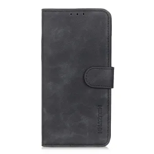 KHAZNEH RETRO Peňaženkové puzdro pre Asus ROG Phone 8 čierne