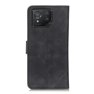 KHAZNEH RETRO Peňaženkové puzdro pre Asus ROG Phone 8 čierne