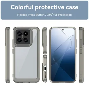 CRYSTAL Ochranný kryt pre Xiaomi 14 šedý