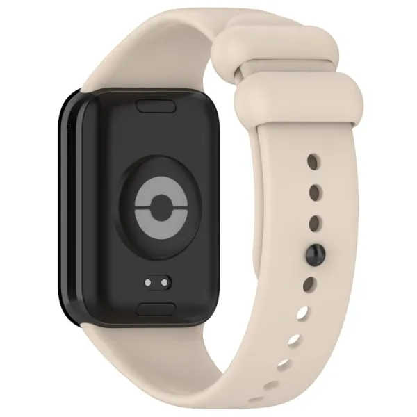 BUTTERFLY Silikónový remienok pre Xiaomi Smart Band 8 Pro béžový