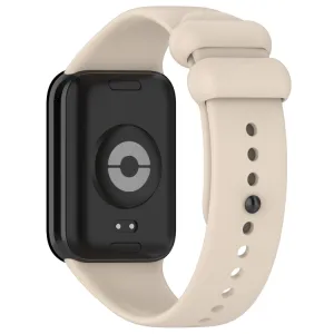BUTTERFLY Silikónový remienok pre Xiaomi Smart Band 8 Pro béžový