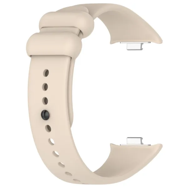 BUTTERFLY Silikónový remienok pre Xiaomi Smart Band 8 Pro béžový