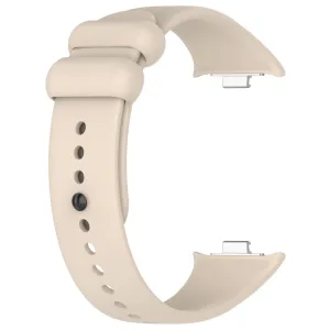 BUTTERFLY Silikónový remienok pre Xiaomi Smart Band 8 Pro béžový