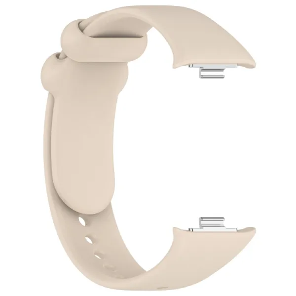 BUTTERFLY Silikónový remienok pre Xiaomi Smart Band 8 Pro béžový