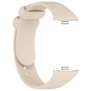 BUTTERFLY Silikónový remienok pre Xiaomi Smart Band 8 Pro béžový