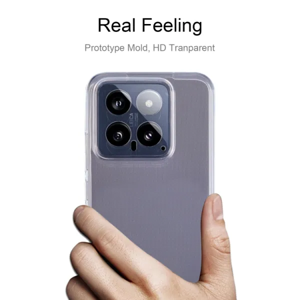 TPU Silikónový kryt pre Xiaomi 14 priehľadný