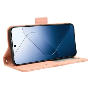 SLOT Peňaženkový obal pre Xiaomi 14 ružový