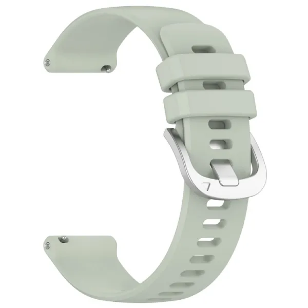 SILICONE Vymeniteľný remienok pre Xiaomi Watch 2 svetlozelený