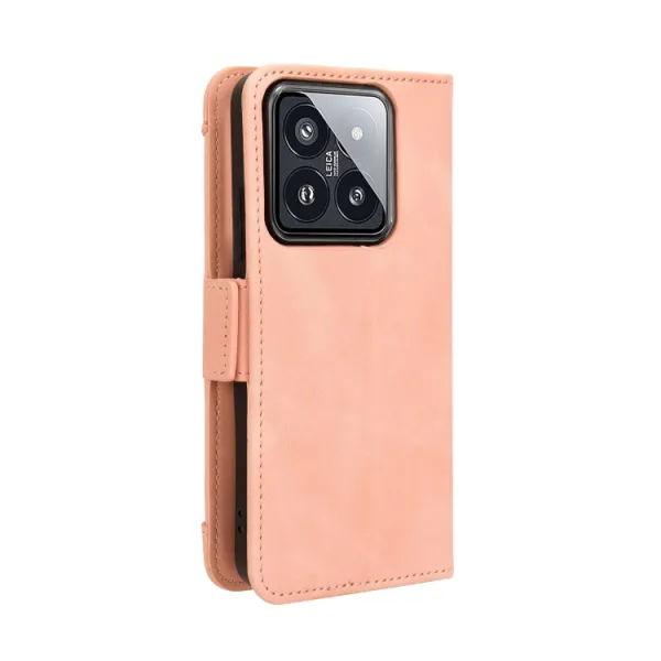 SLOT Peňaženkový obal pre Xiaomi 14 ružový