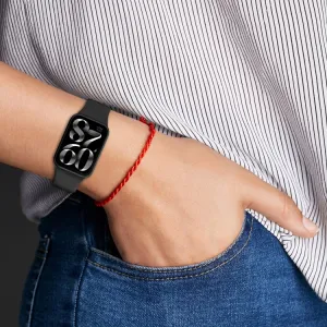 BUTTERFLY Silikónový remienok pre Xiaomi Smart Band 8 Pro biely