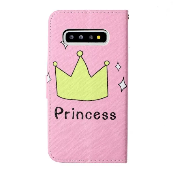 ART Peňaženkový kryt pre Samsung Galaxy S10 PRINCESS