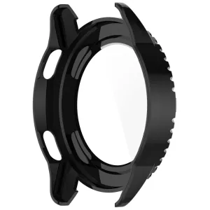 PC FULL COVER Plastový kryt so sklom pre Xiaomi Watch S3 čierny