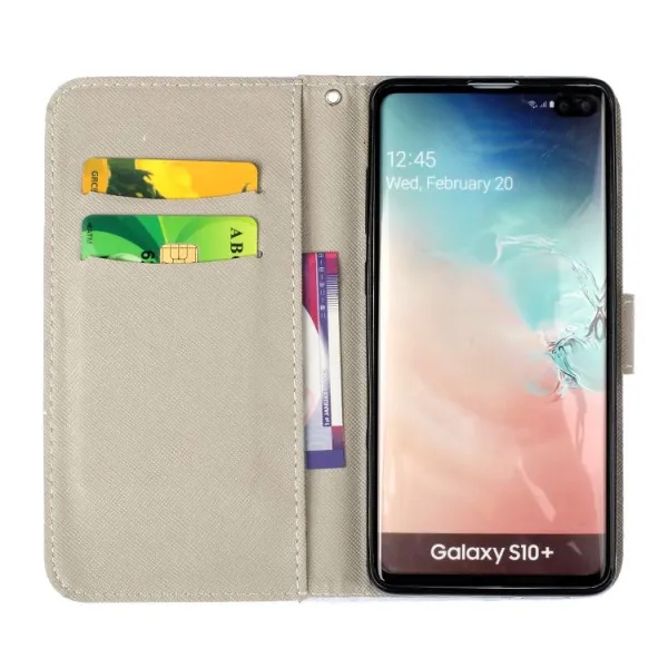 ART Peňaženkový kryt pre Samsung Galaxy S10 PRINCESS