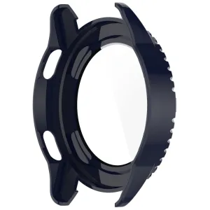 PC FULL COVER Plastový kryt so sklom pre Xiaomi Watch S3 modrý