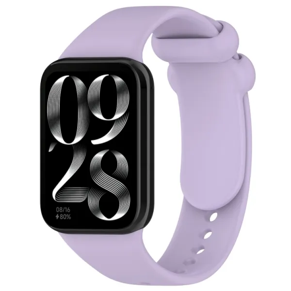 BUTTERFLY Silikónový remienok pre Xiaomi Smart Band 8 Pro fialový