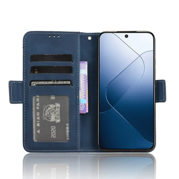 SLOT Peňaženkový obal pre Xiaomi 14 modrý