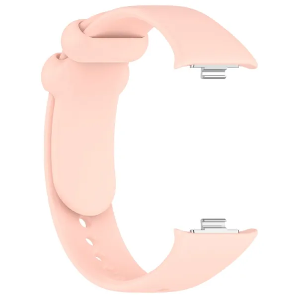 BUTTERFLY Silikónový remienok pre Xiaomi Smart Band 8 Pro svetloružový