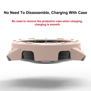 PC HALF COVER Plastový kryt Xiaomi Watch S3 béžový