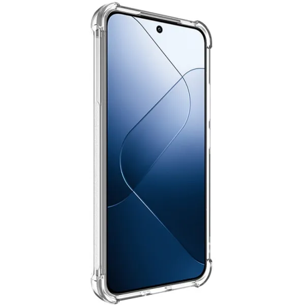 IMAK Ochranný silikónový obal pre Xiaomi 14 priehľadný