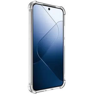 IMAK Ochranný silikónový obal pre Xiaomi 14 priehľadný